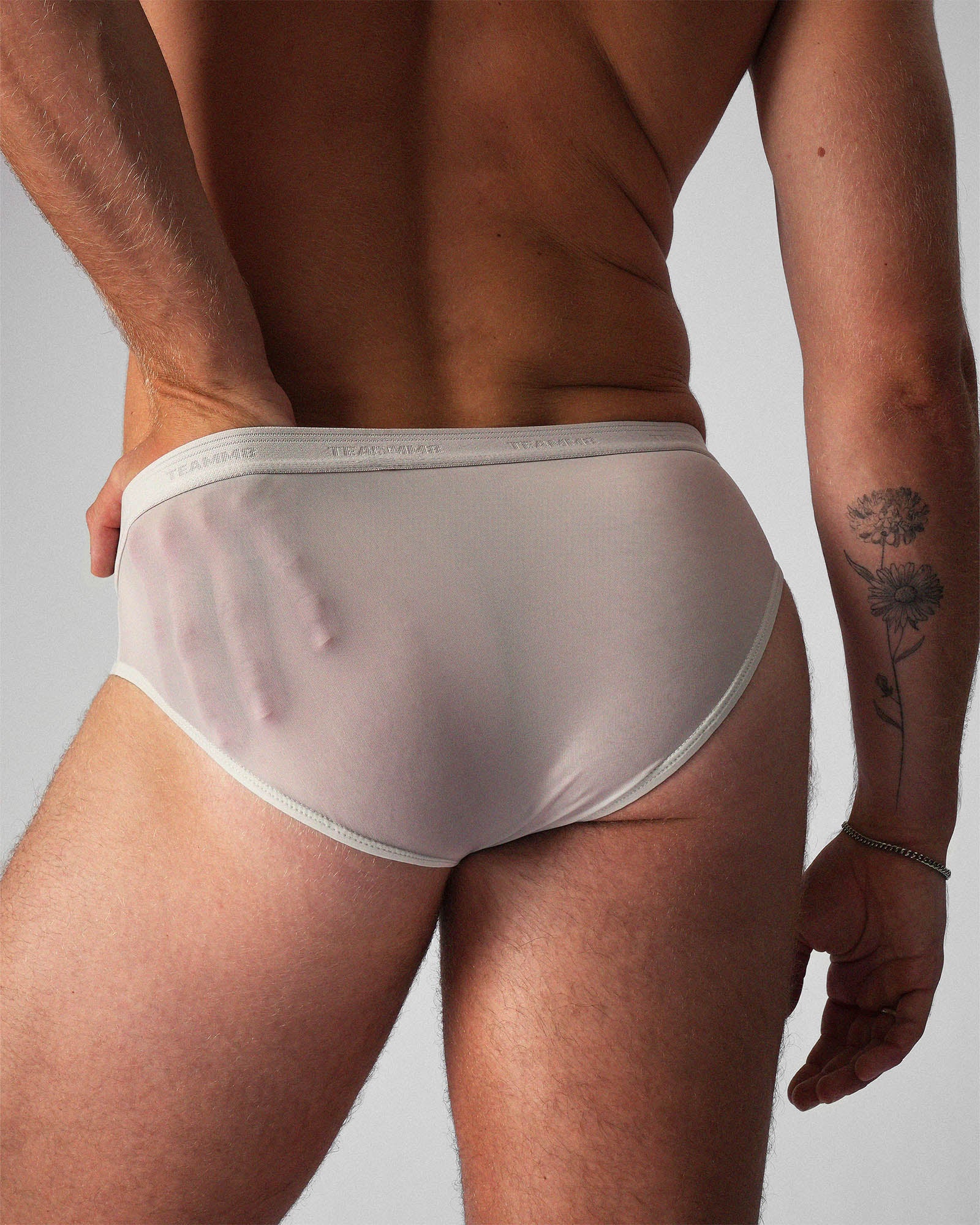 TEAMM8 Allure Sheer Brief Platinum - BANG & STRIKE