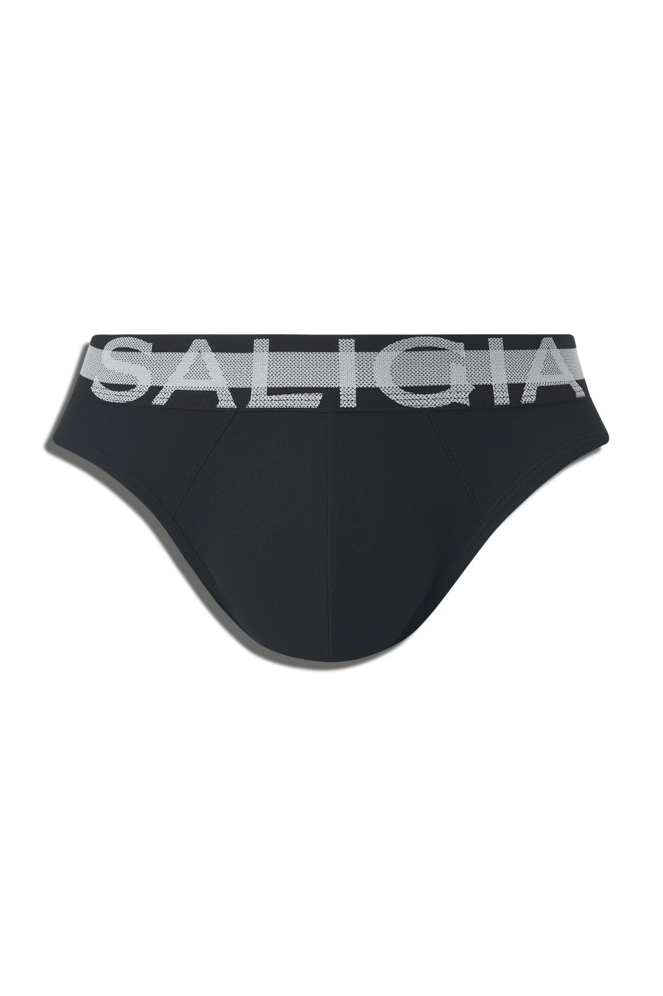 SALIGIA Black Nylon Anaerobic Club Brief - BANG & STRIKE (view 9)