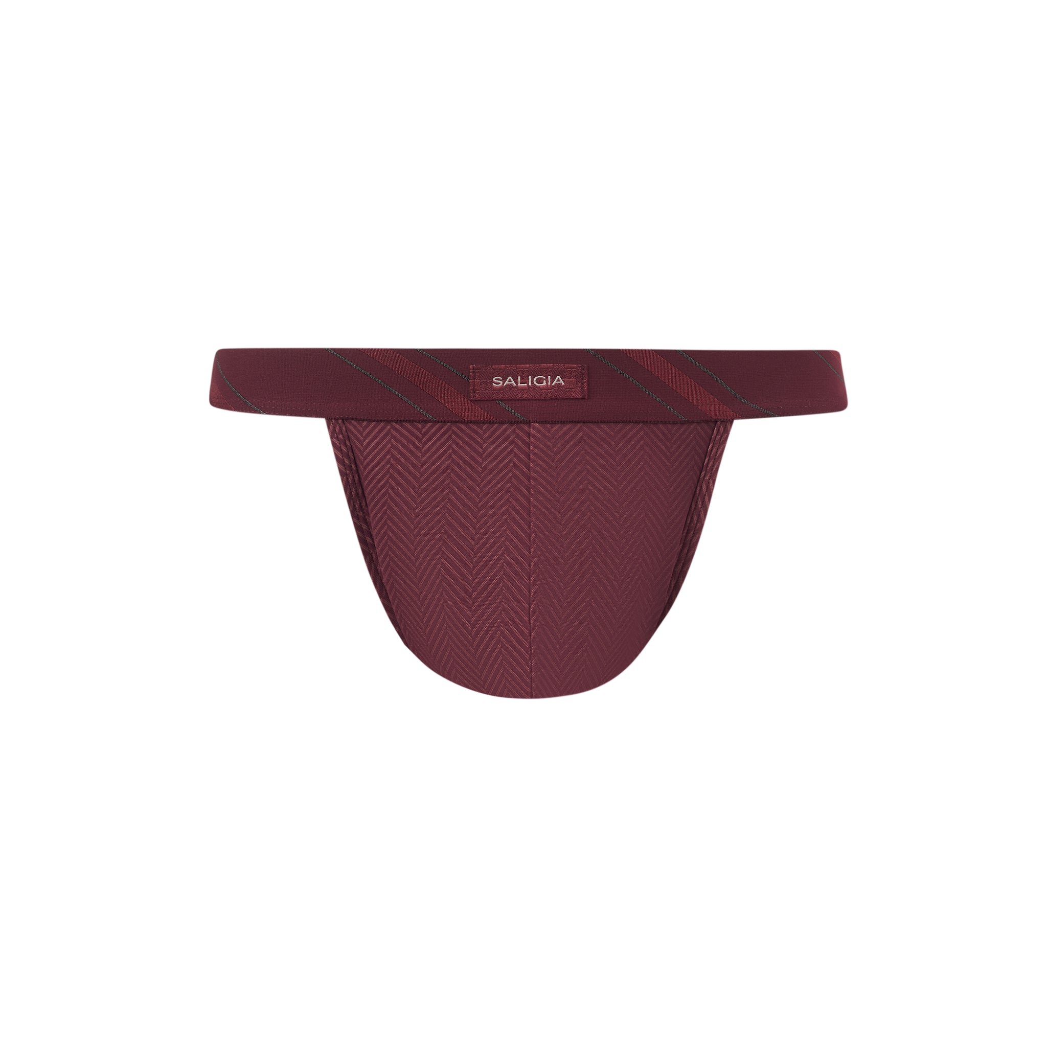 SALIGIA Burgundy Axis Concerto Sport Brief - BANG & STRIKE