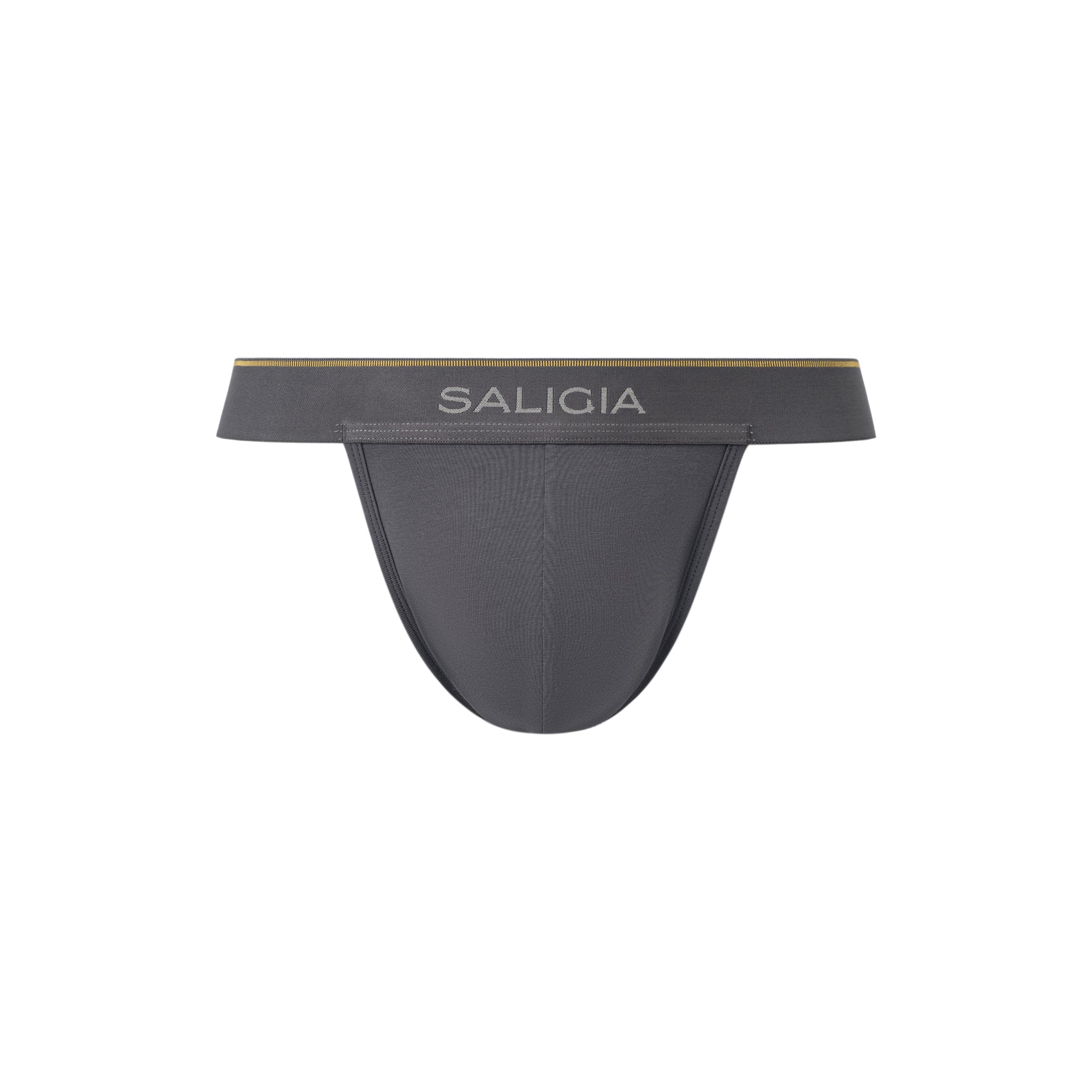 SALIGIA Grey Greek Modal Column Jockstrap