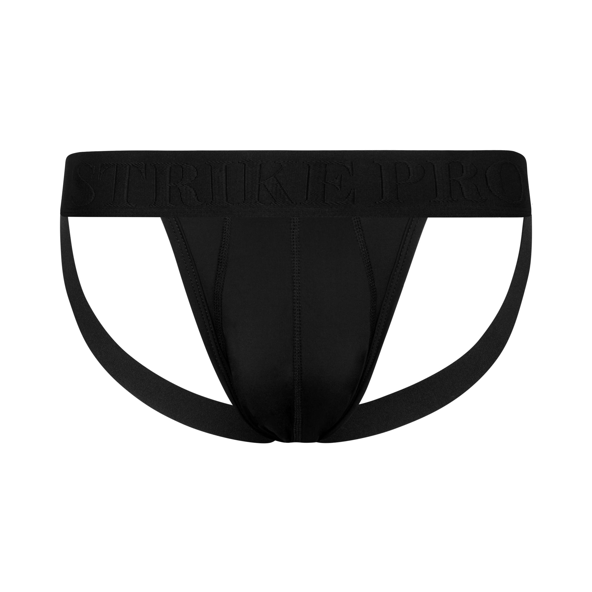 STRIKE PRO Black Microfibre JockStrap - BANG & STRIKE (view 6)