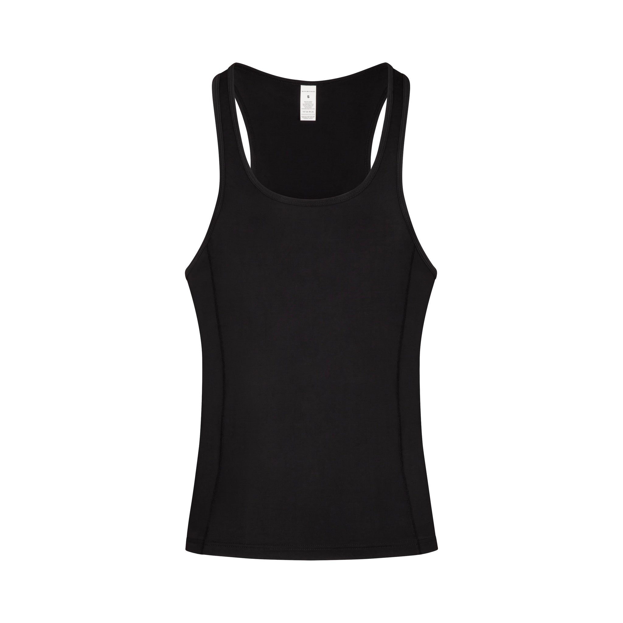 STRIKE PRO Black Men's Sports Tank - BANG & STRIKE (view 8)