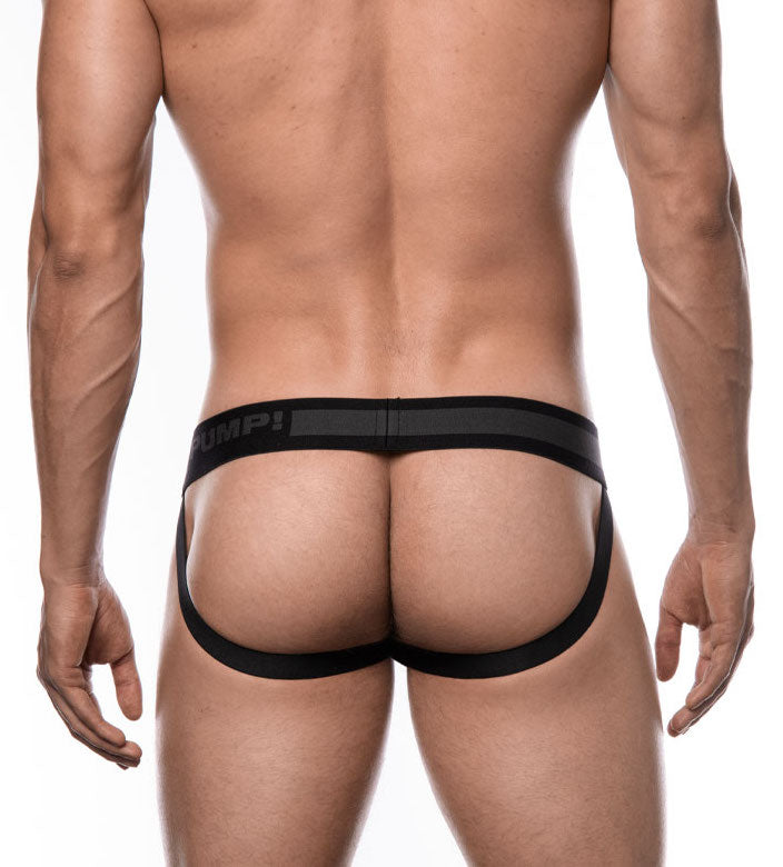 PUMP! Black Ninja Jockstrap - BANG & STRIKE