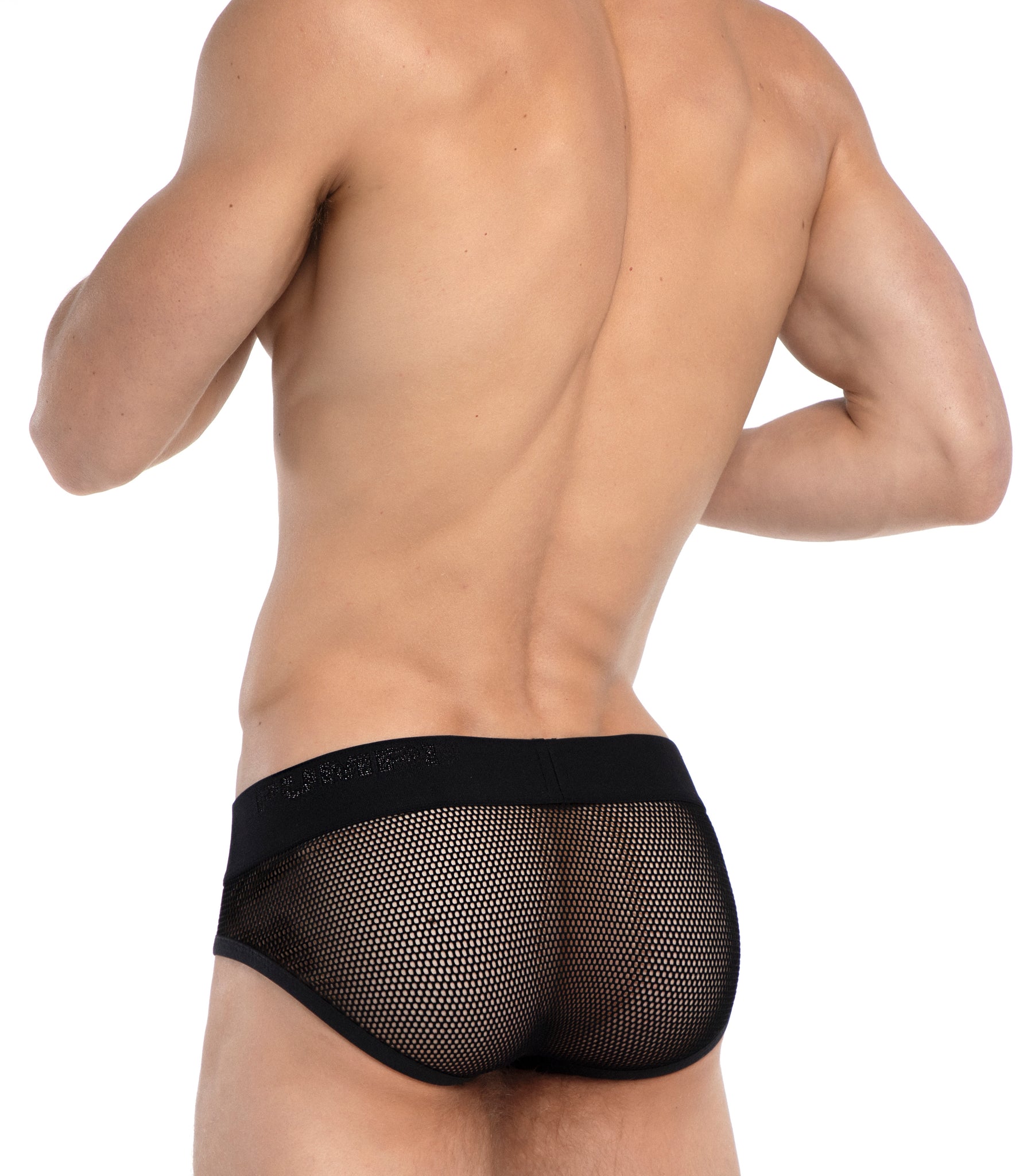 PUMP! Switch Mesh Black Brief - BANG & STRIKE
