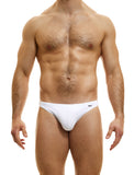 Modus Vivendi Peace white organic cotton brief - front view