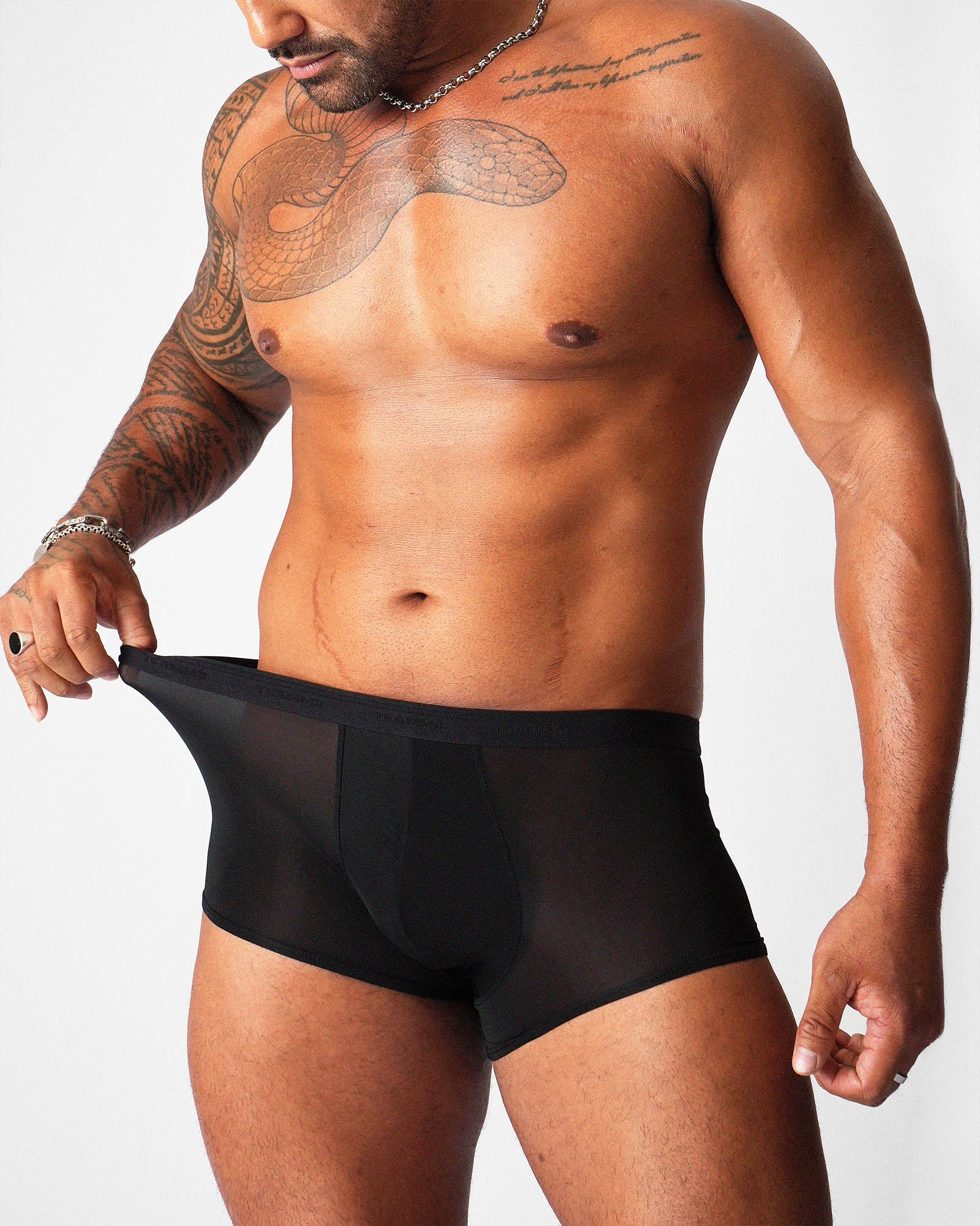 TEAMM8 Allure Sheer Trunk Noir - BANG & STRIKE