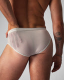 TEAMM8 Allure Sheer Brief Platinum - BANG & STRIKE