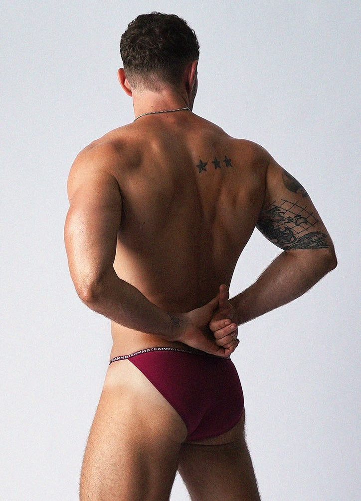 TEAMM8 Glide Micro Brief Boysenberry