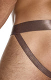 Modus Vivendi Ribbed Cotton Jockstrap Dark Skin - BANG & STRIKE (view 5)