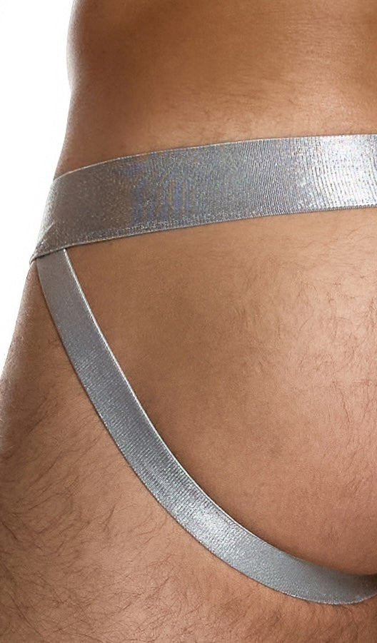 Modus Vivendi Ribbed Cotton Jockstrap Grey - BANG & STRIKE (view 4)