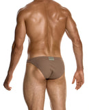 Modus Vivendi Ribbed Cotton Low Cut Brief Dark Skin - BANG & STRIKE (view 2)