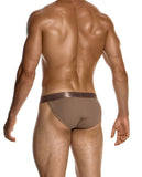 Modus Vivendi Ribbed Cotton Tanga Brief Dark Skin - BANG & STRIKE (view 3)