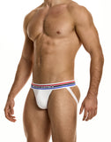 Modus Vivendi White Heritage Jockstrap - BANG & STRIKE (view 2)