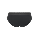 SALIGIA Black Greek Lyocell Acanthus Brief - BANG & STRIKE (view 7)