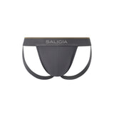 SALIGIA Grey Greek Modal Column Jockstrap