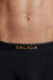 SALIGIA Black Greek Modal Laurel Trunk - BANG & STRIKE (view 7)