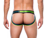 PUMP! PLAY Green Jockstrap - BANG & STRIKE (view 3)