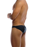 Modus Vivendi Black Super Low Cut Swim Brief - BANG & STRIKE (view 3)
