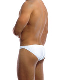 Modus Vivendi White Super Low Cut Swim Brief - BANG & STRIKE (view 3)