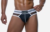 PUMP! Sail Cotton and Mesh Thong - BANG & STRIKE