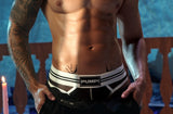PUMP! Sail Cotton and Mesh Thong - BANG & STRIKE (view 6)